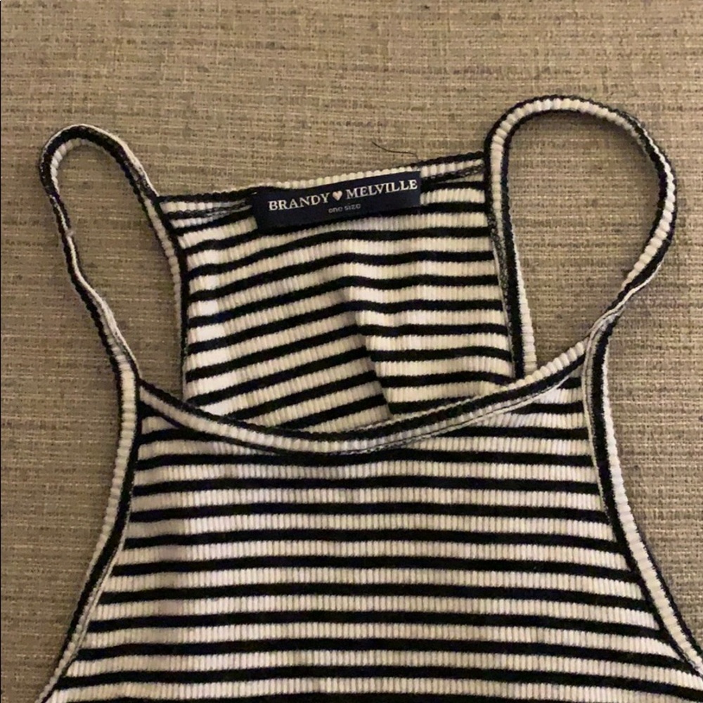Brandy Melville high neck crop